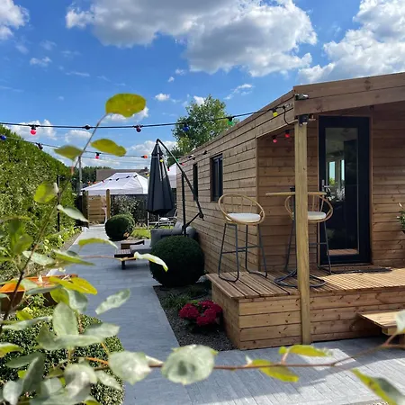 Roulotte Du Puits Avec Jacuzzi Et Sauna Privatif