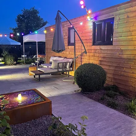 Roulotte Du Puits Avec Jacuzzi Et Sauna Privatif 3* Havinnes
